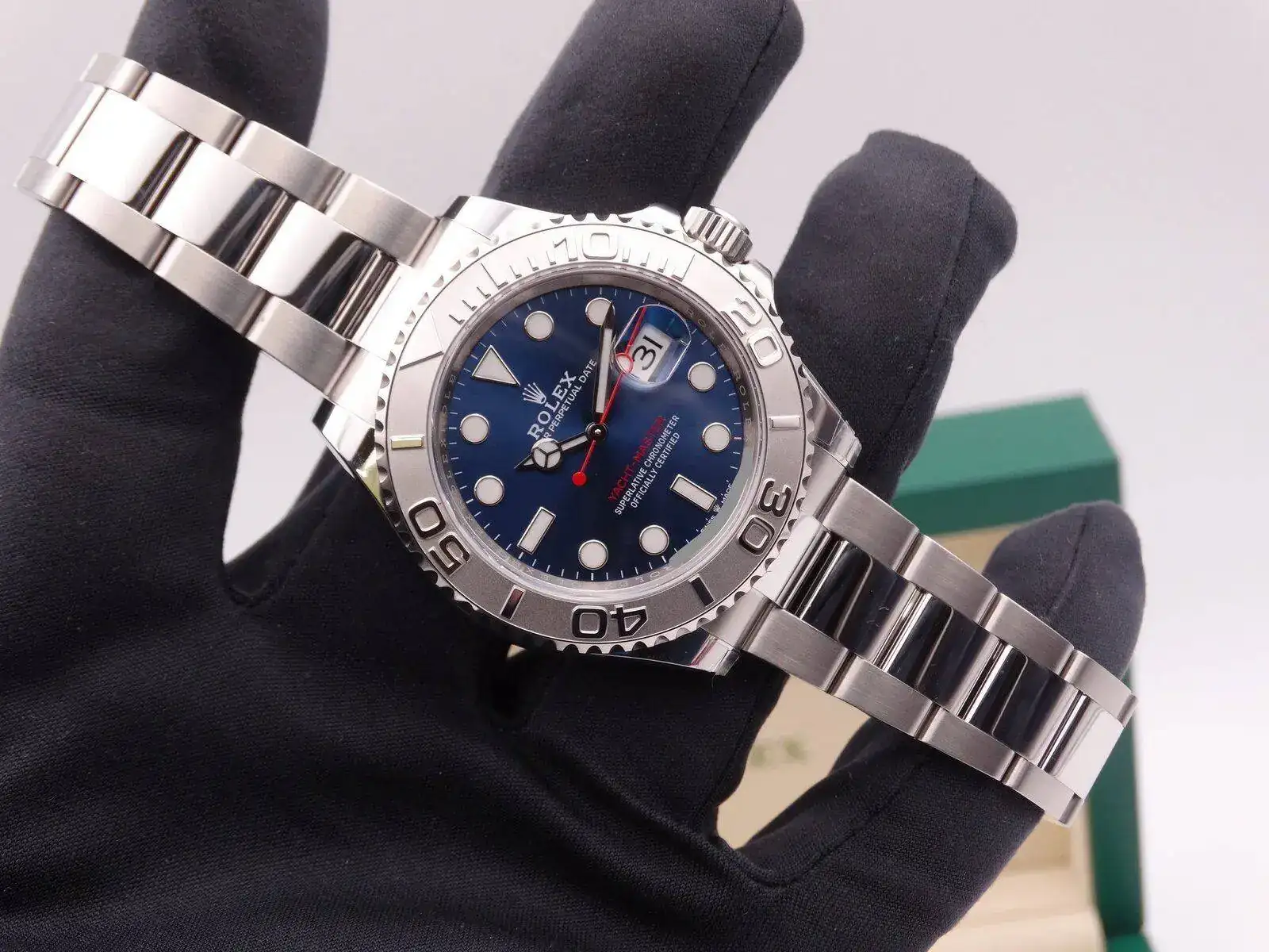 Rolex Yacht Master Platinum Blue 05538.webp