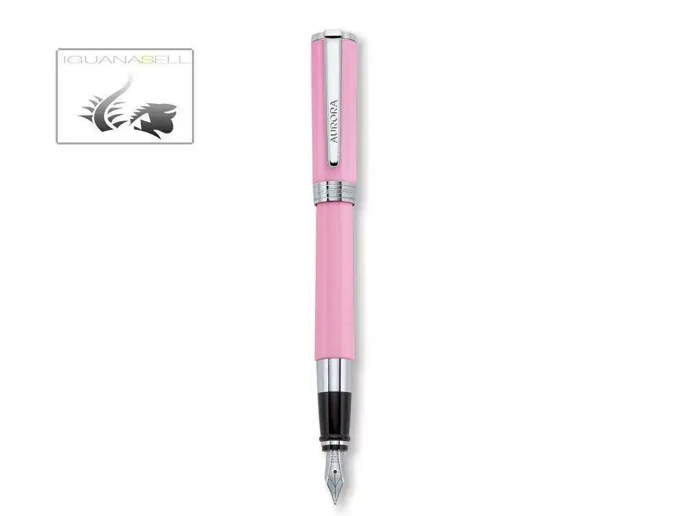 rora-TU-Fountain-Pen-Resin-Chrome-trim-Rose-T11P-1.webp