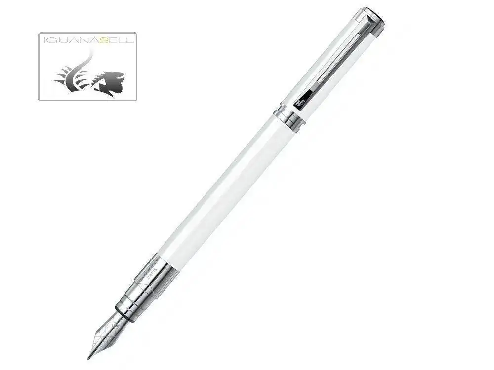 rspective-Fountain-Pen-Lacquer-Chrome-trim-White-1.webp
