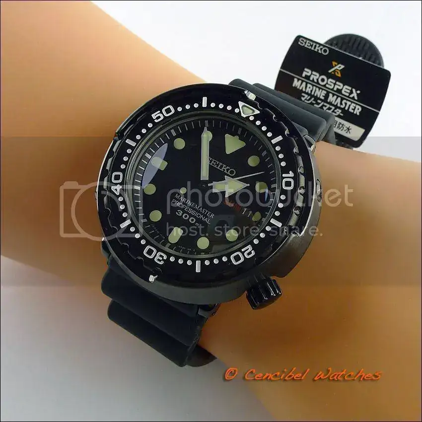 Espectacular Seiko SBBN035J1 Prospex Marinemaster Professional Diver 300M Black PVD Relojes Especiales EL foro de relojes