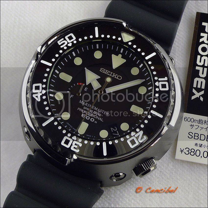 Fabuloso Seiko SBDB013 Prospex Spring-Drive Marinemaster Professional Diver  600M | Relojes Especiales, EL foro de relojes
