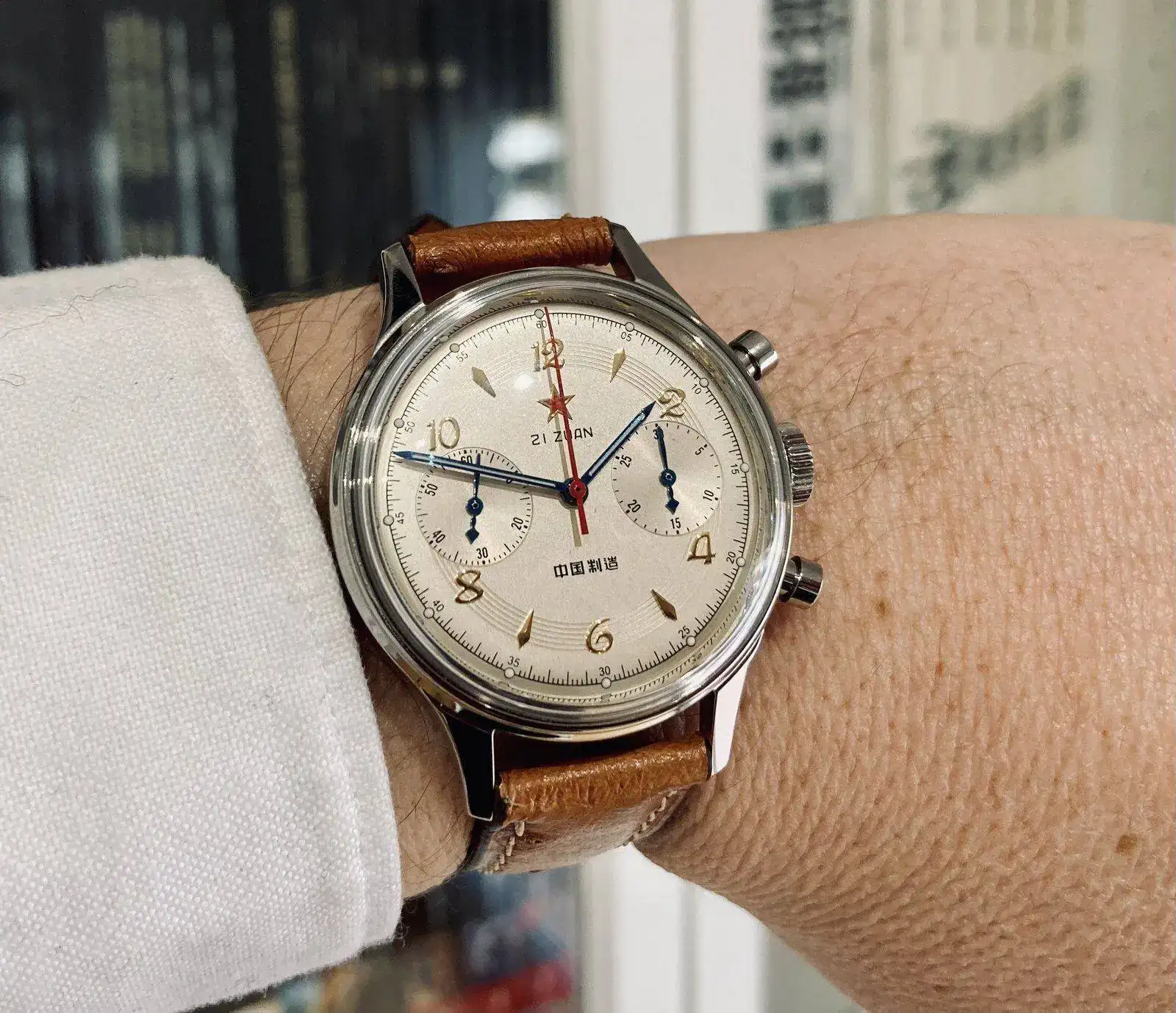 Seagull 1962 ST19 Plan B Atellier Strap Avestruz_1.webp