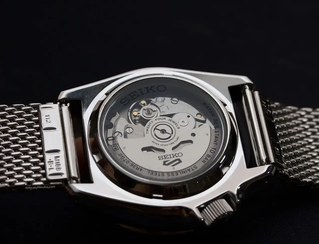Calibre 4R36 del Seiko 5 Sports