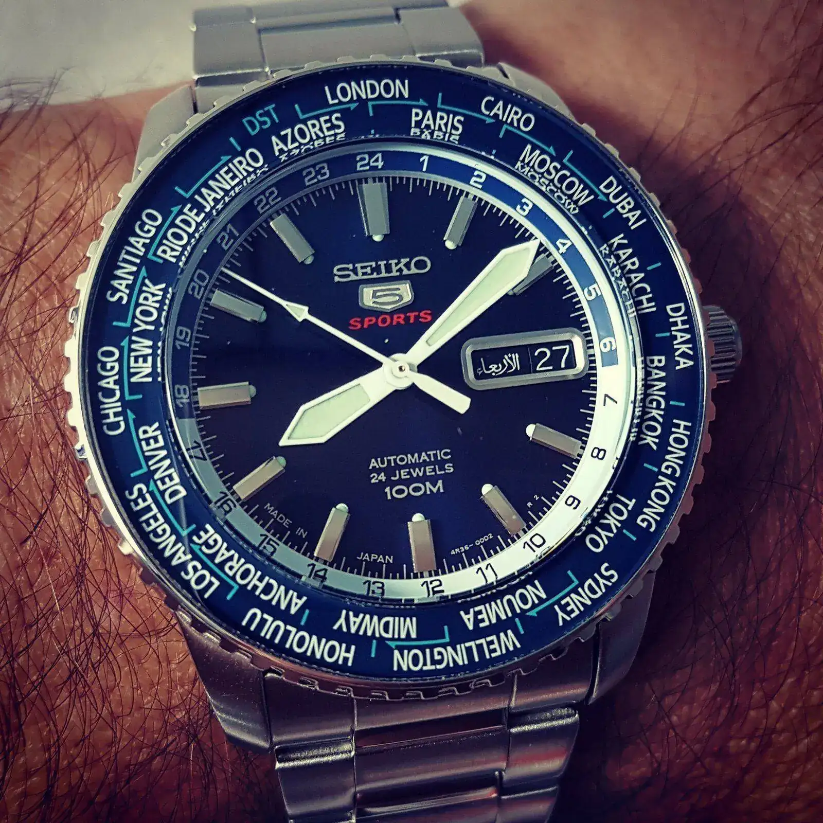 Seiko 5 Sports SRP125 World Time Cal. 4R36 Auto 100M (3).webp