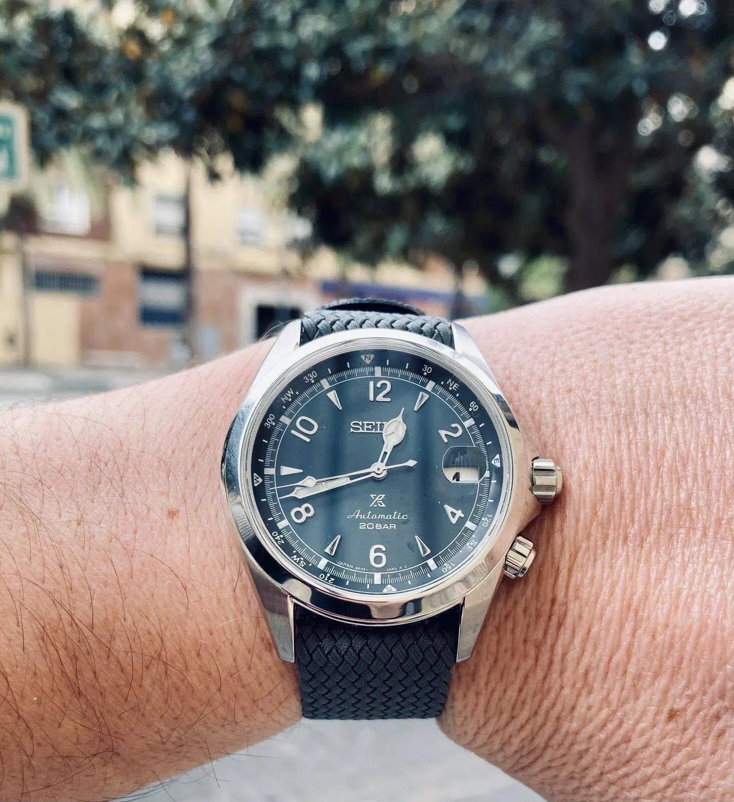 Seiko Alpinist Mountain Glacier SPB199J1 Limited Edition EU Perlon Grey_4.jpg