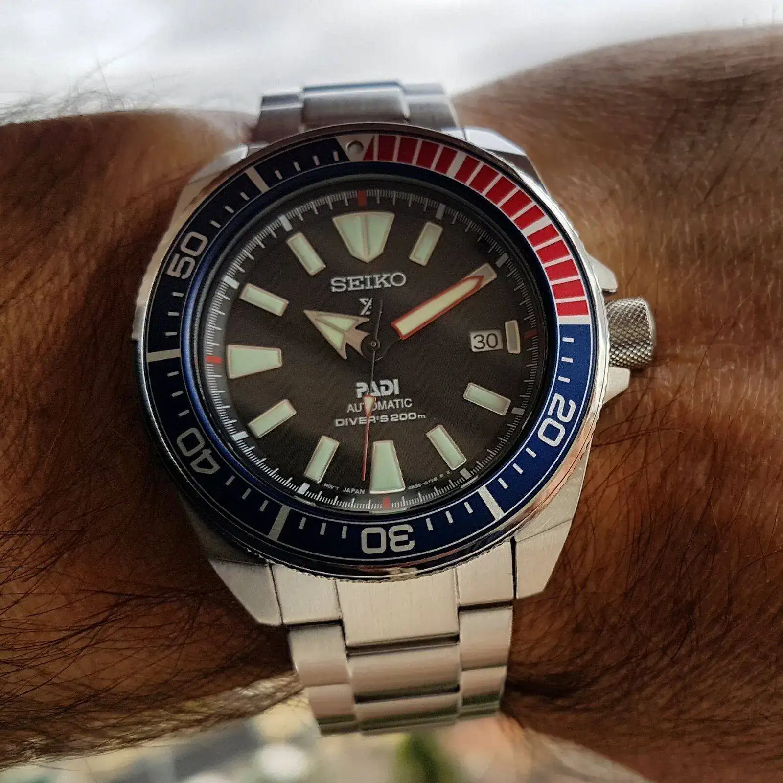 Seiko Prospex 'Samurai' PADI SRPB99 Cal. 4R35 200M (1).webp