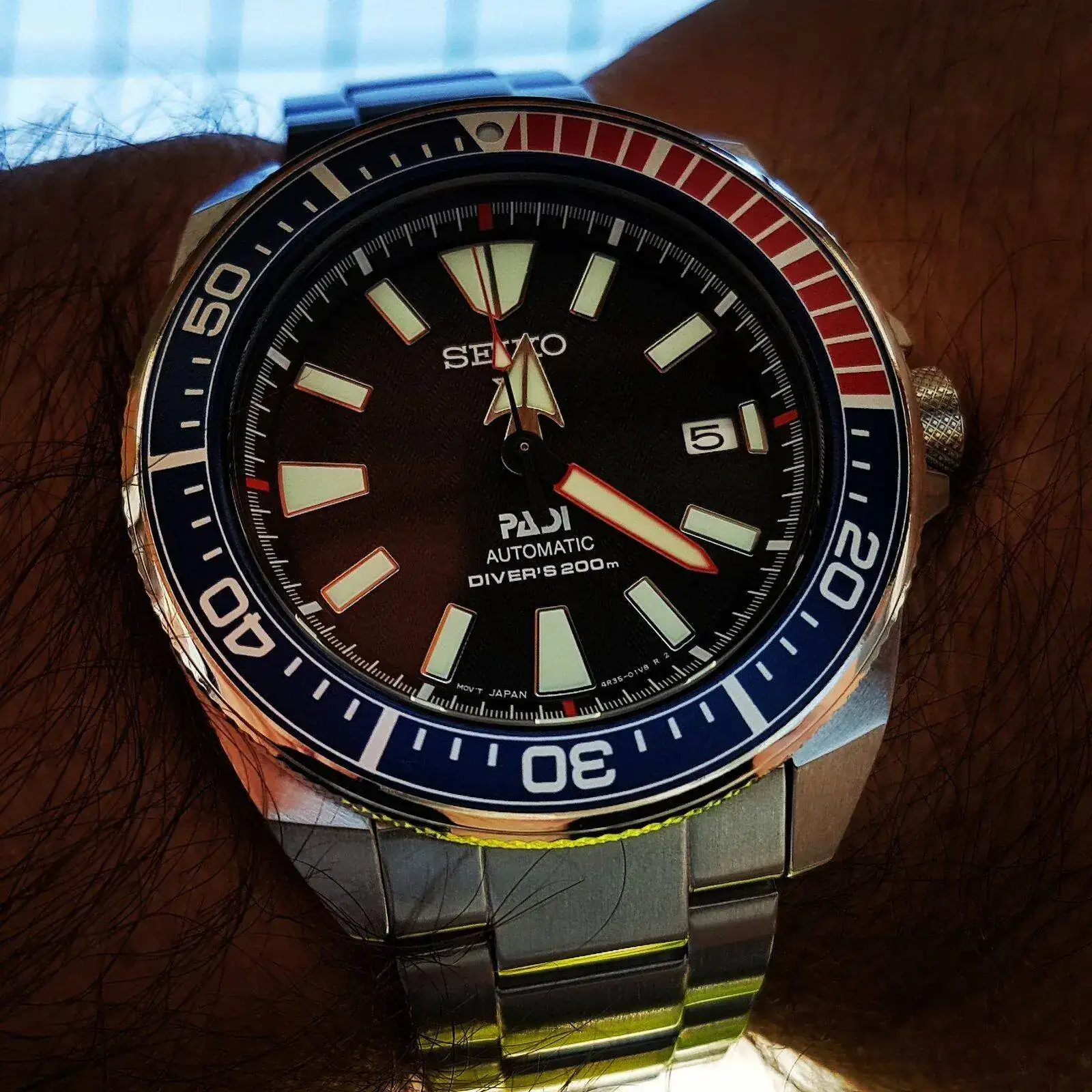 Seiko Prospex 'Samurai' PADI SRPB99 Cal. 4R35 200M (2).webp