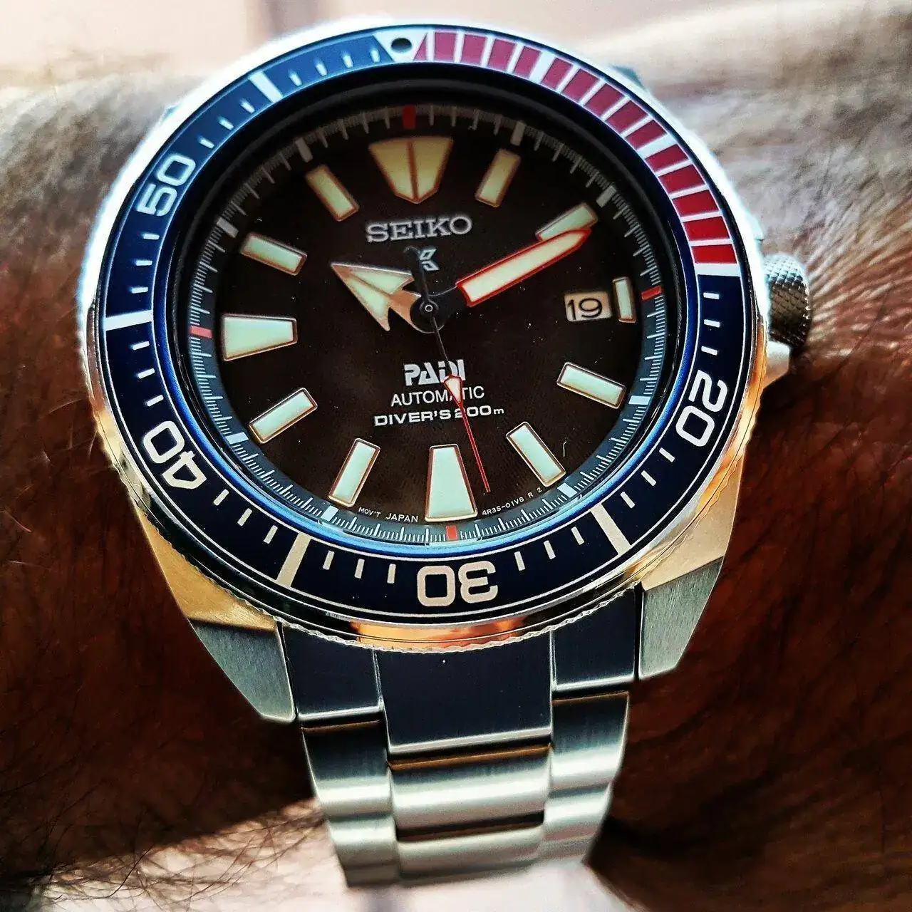 Seiko Prospex 'Samurai' PADI SRPB99 Cal. 4R35 200M (2).webp