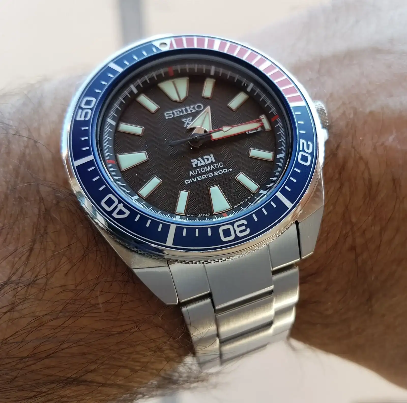 Seiko Prospex 'Samurai' PADI SRPB99 Cal. 4R35 200M (2).webp