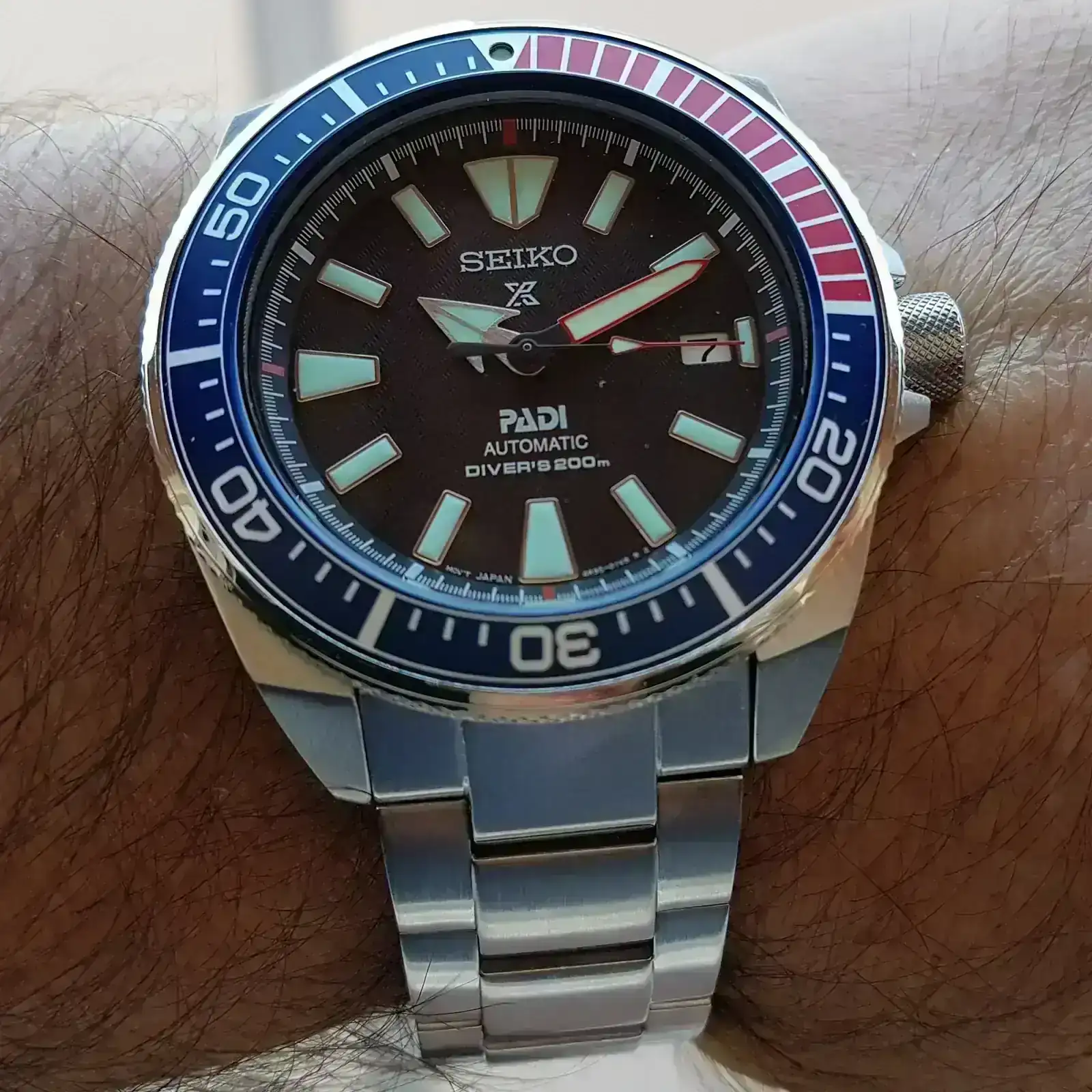 Seiko Prospex 'Samurai' PADI SRPB99 Cal. 4R35 200M (2).webp