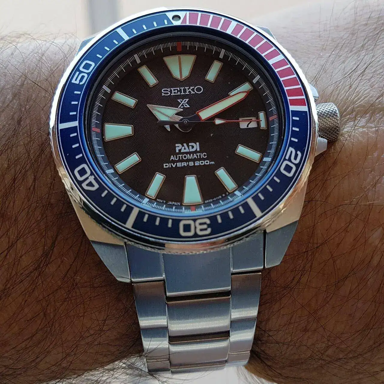 Seiko Prospex 'Samurai' PADI SRPB99 Cal. 4R35 200M  (3).webp