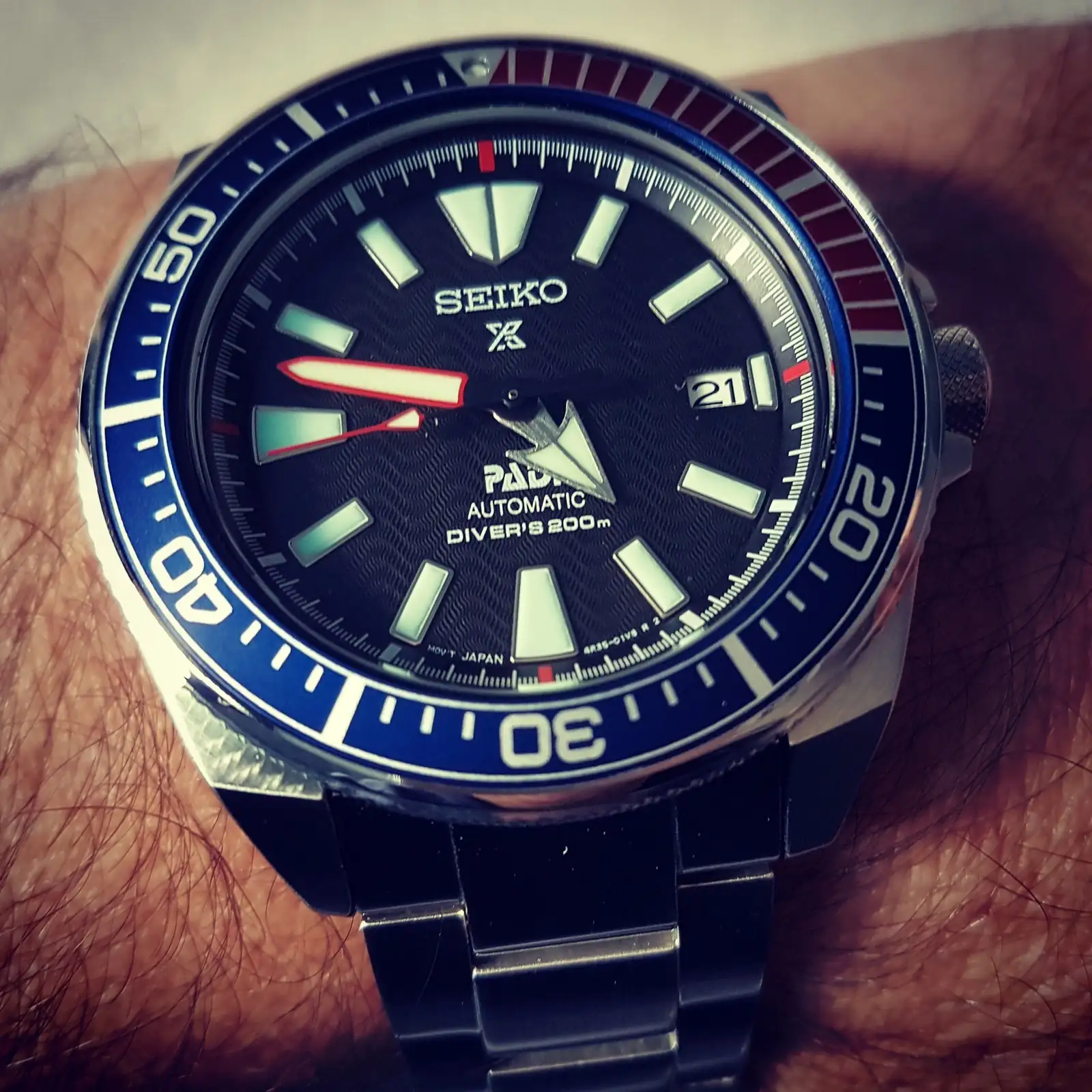 Seiko Prospex 'Samurai' PADI SRPB99 Cal. 4R35 200M (3).webp