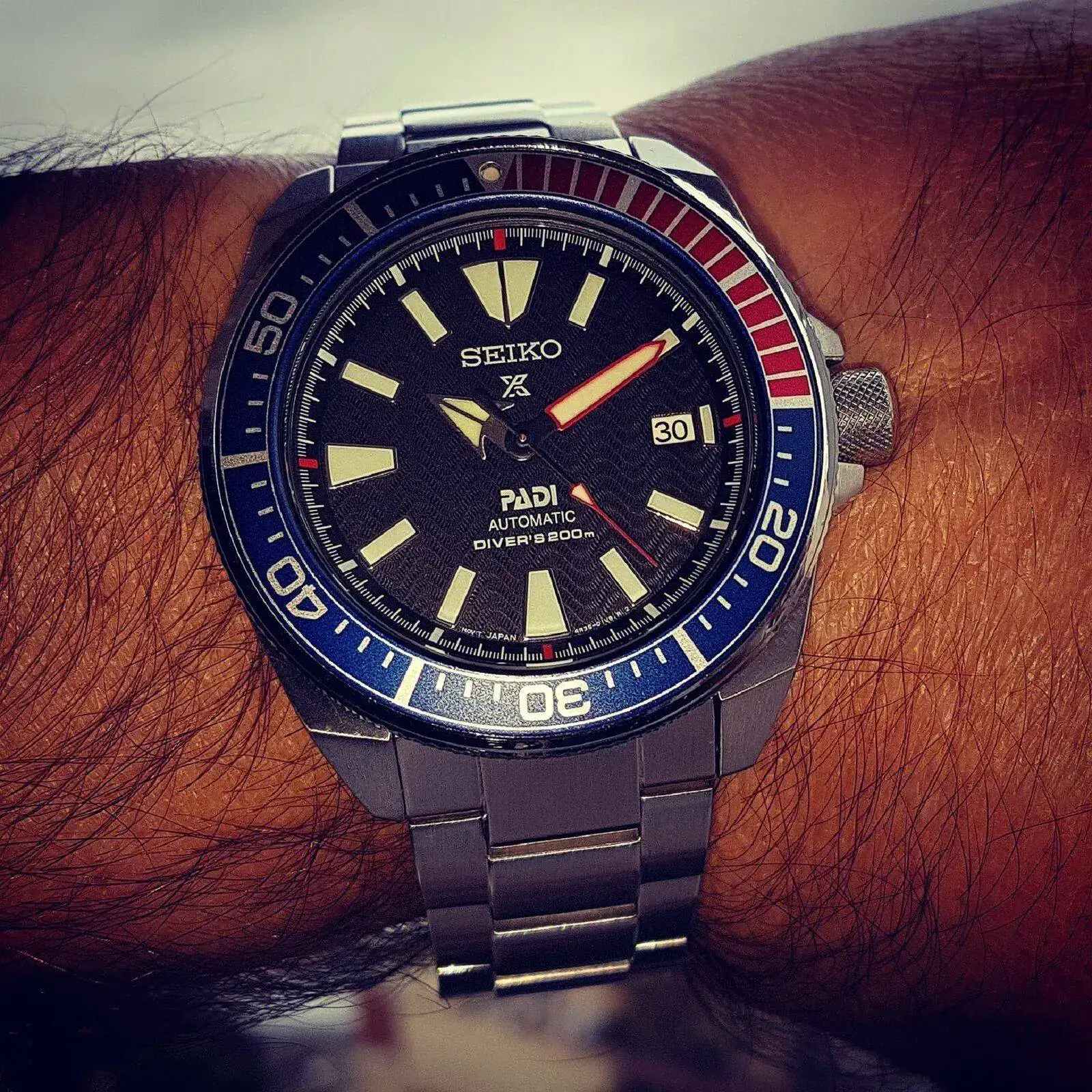 Seiko Prospex 'Samurai' PADI SRPB99 Cal. 4R35 200M (5).webp