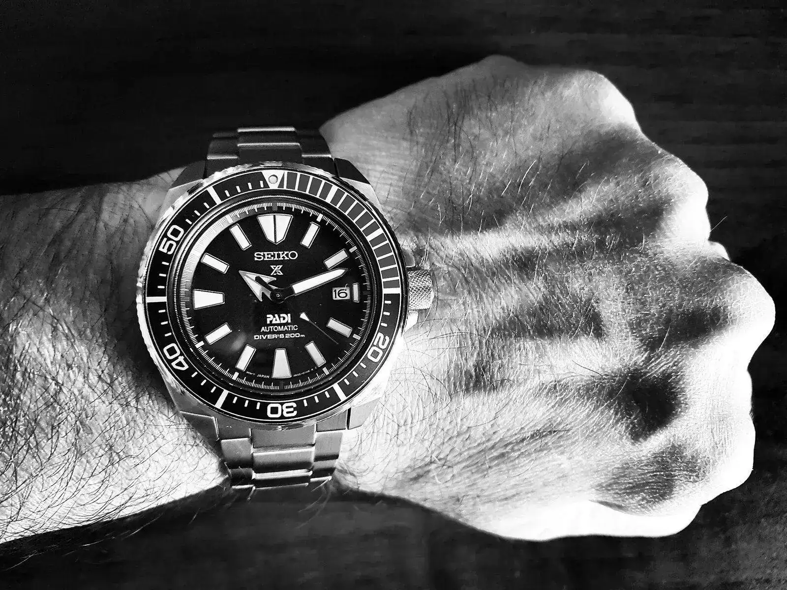 Seiko Prospex 'Samurai' PADI SRPB99 Cal. 4R35 200M (B&W).webp