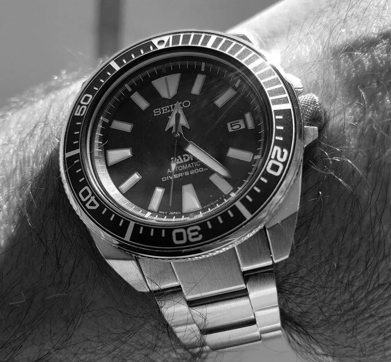 Seiko Prospex 'Samurai' PADI SRPB99 Cal. 4R35 200M (ByN).webp