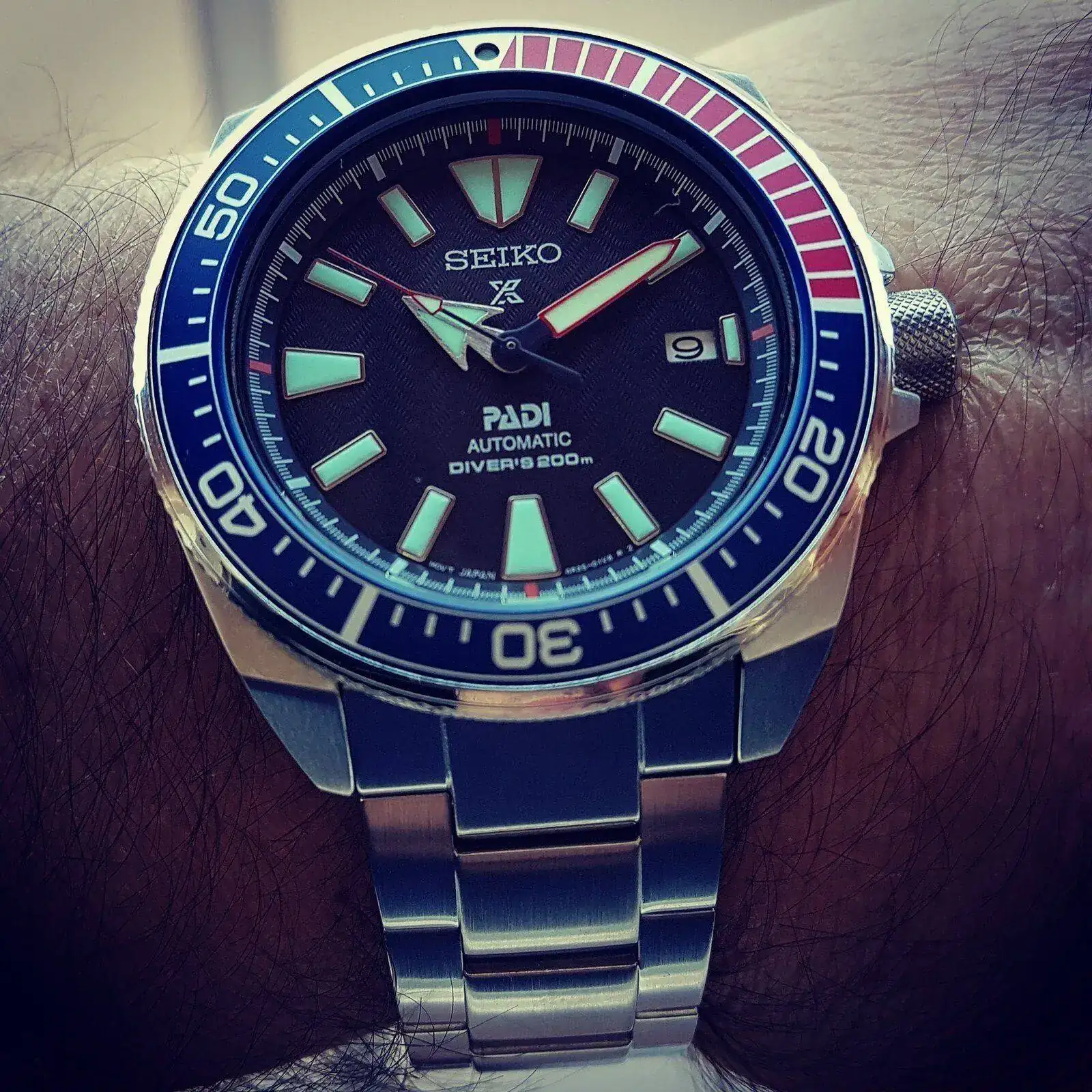 Seiko Prospex 'Samurai' PADI SRPB99 Cal. 4R35 200M.webp