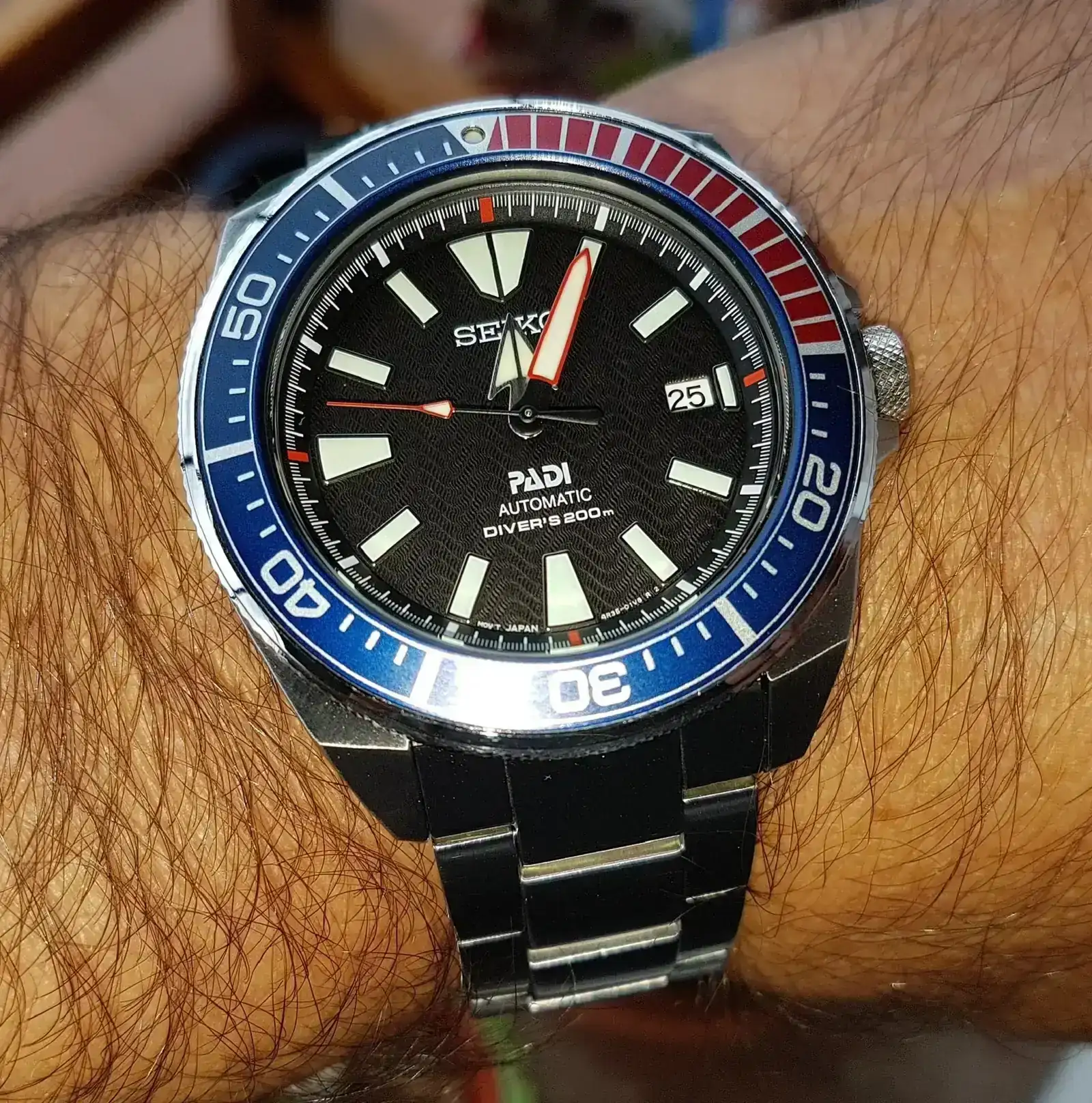 Seiko Prospex 'Samurai' PADI SRPB99 Cal. 4R35 200M.webp