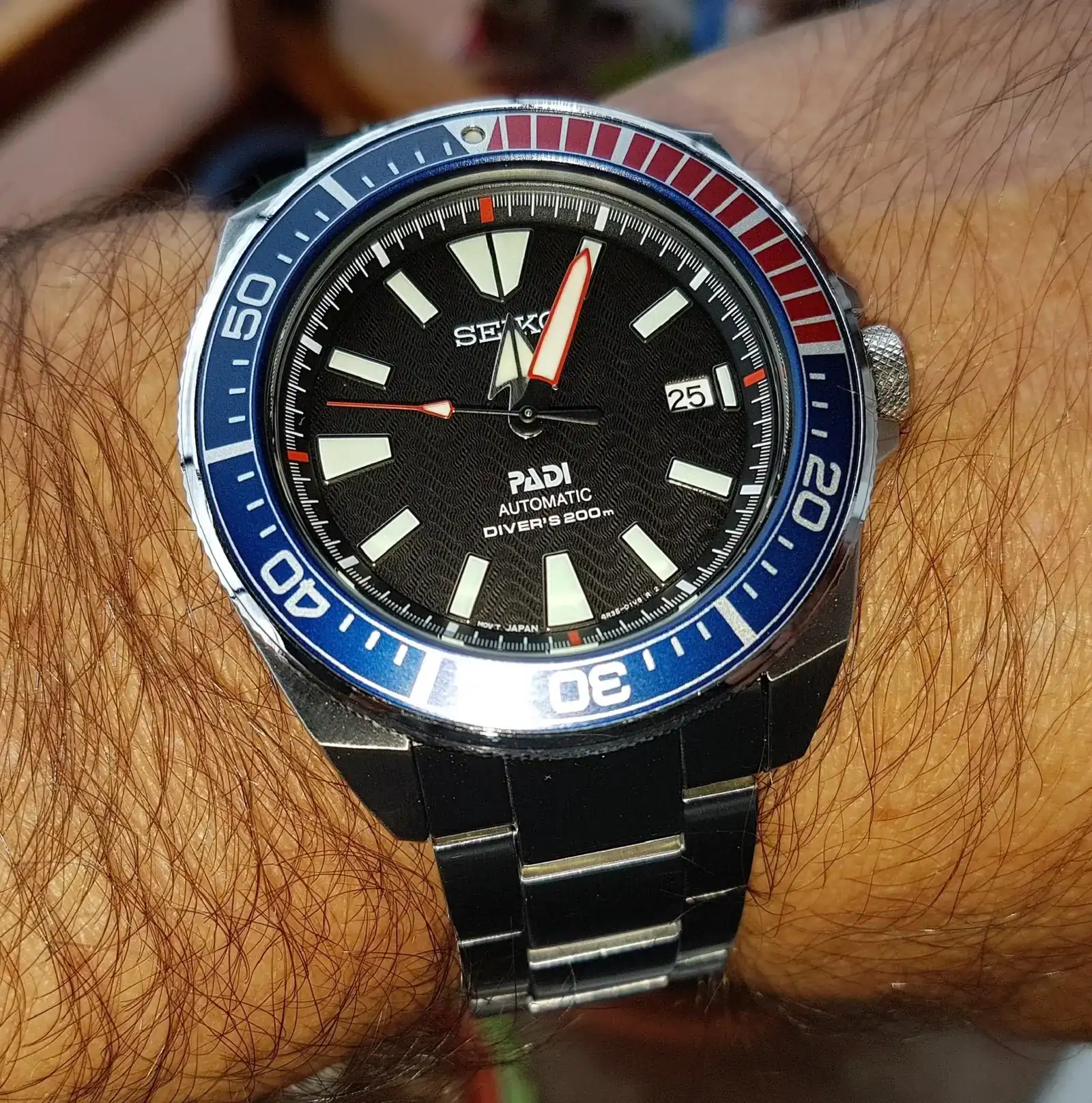 Seiko Prospex 'Samurai' PADI SRPB99 Cal. 4R35 200M.webp