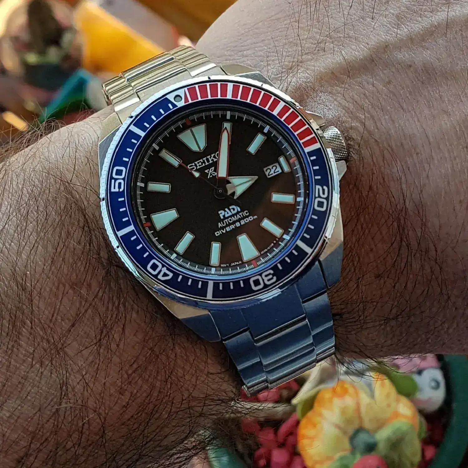 Seiko Prospex 'Samurai' PADI SRPB99 Cal. 4R35 200M.webp