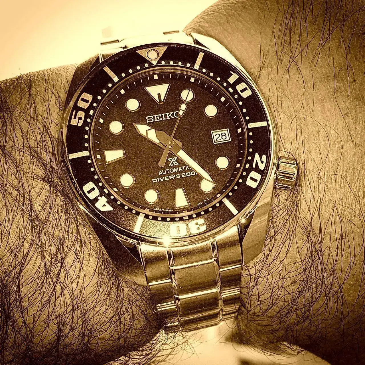 Seiko Prospex SBDC033 'Sumo' Cal. 6R15 Auto 200M (Sepia).webp