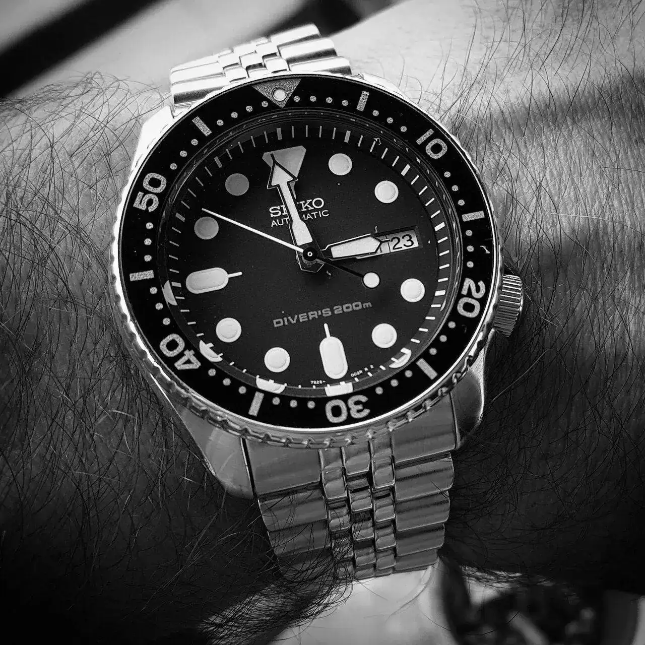 Seiko Prospex SKX007 Cal. 7S26 Auto 200M (ByN).webp