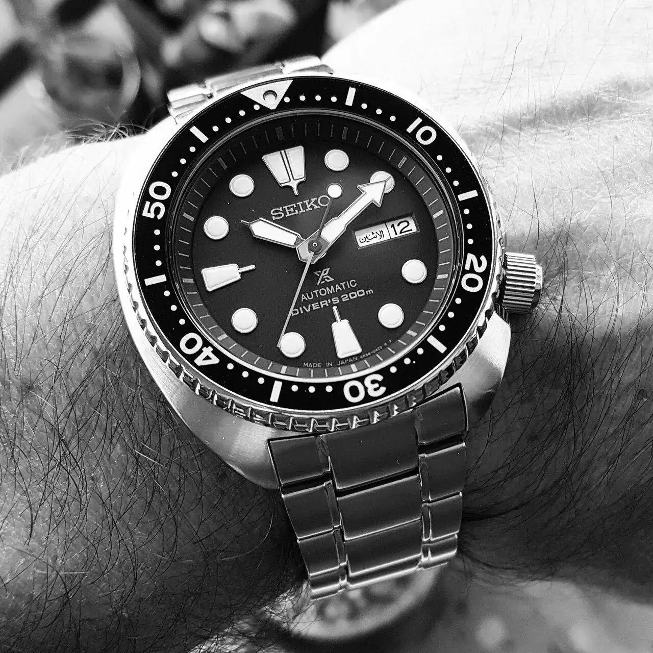 Seiko Prospex SRP775 'Turtle' Cal. 4R36 Auto 200M (ByN).webp