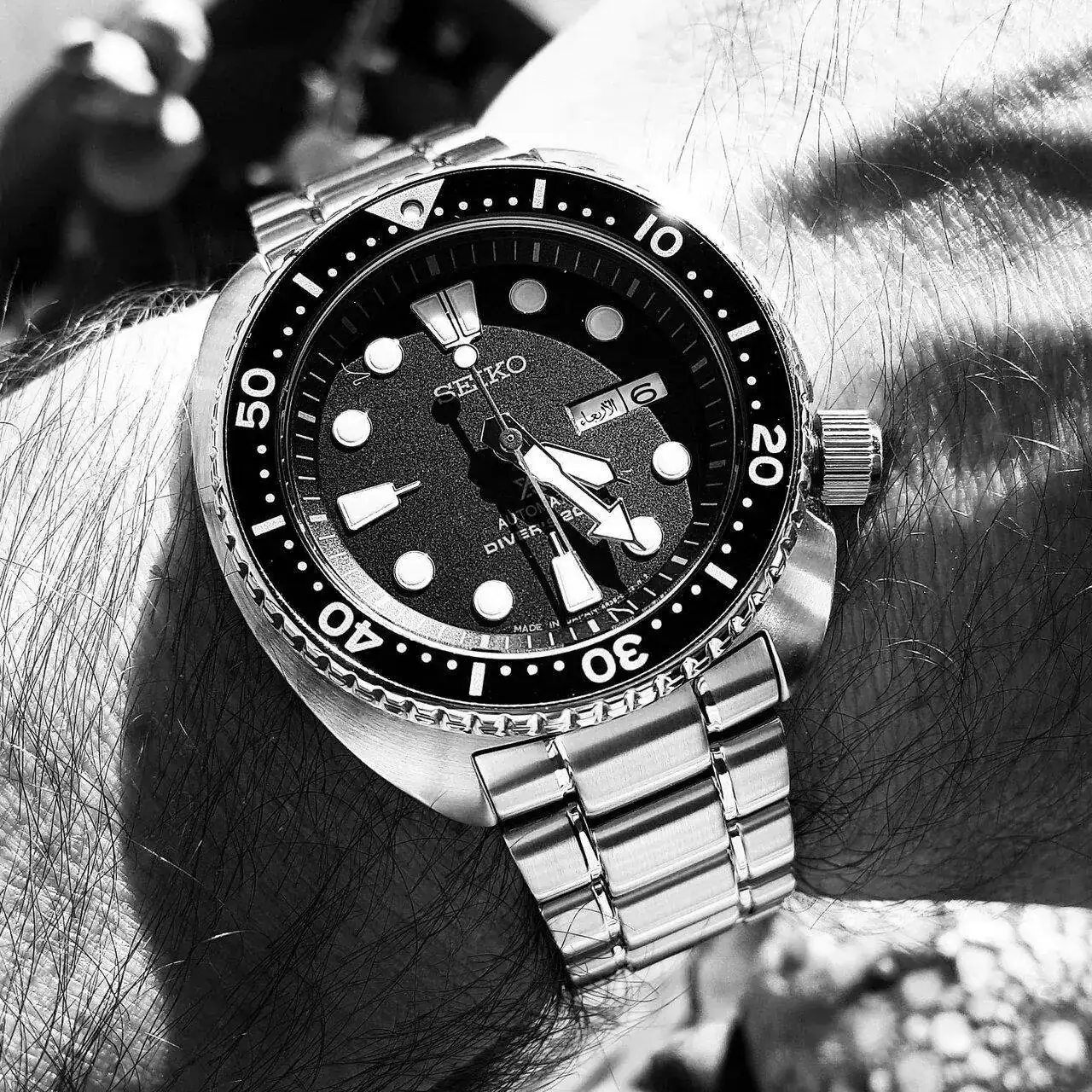 Seiko Prospex SRP775 'Turtle' Cal. 4R36 Auto 200M (ByN).webp