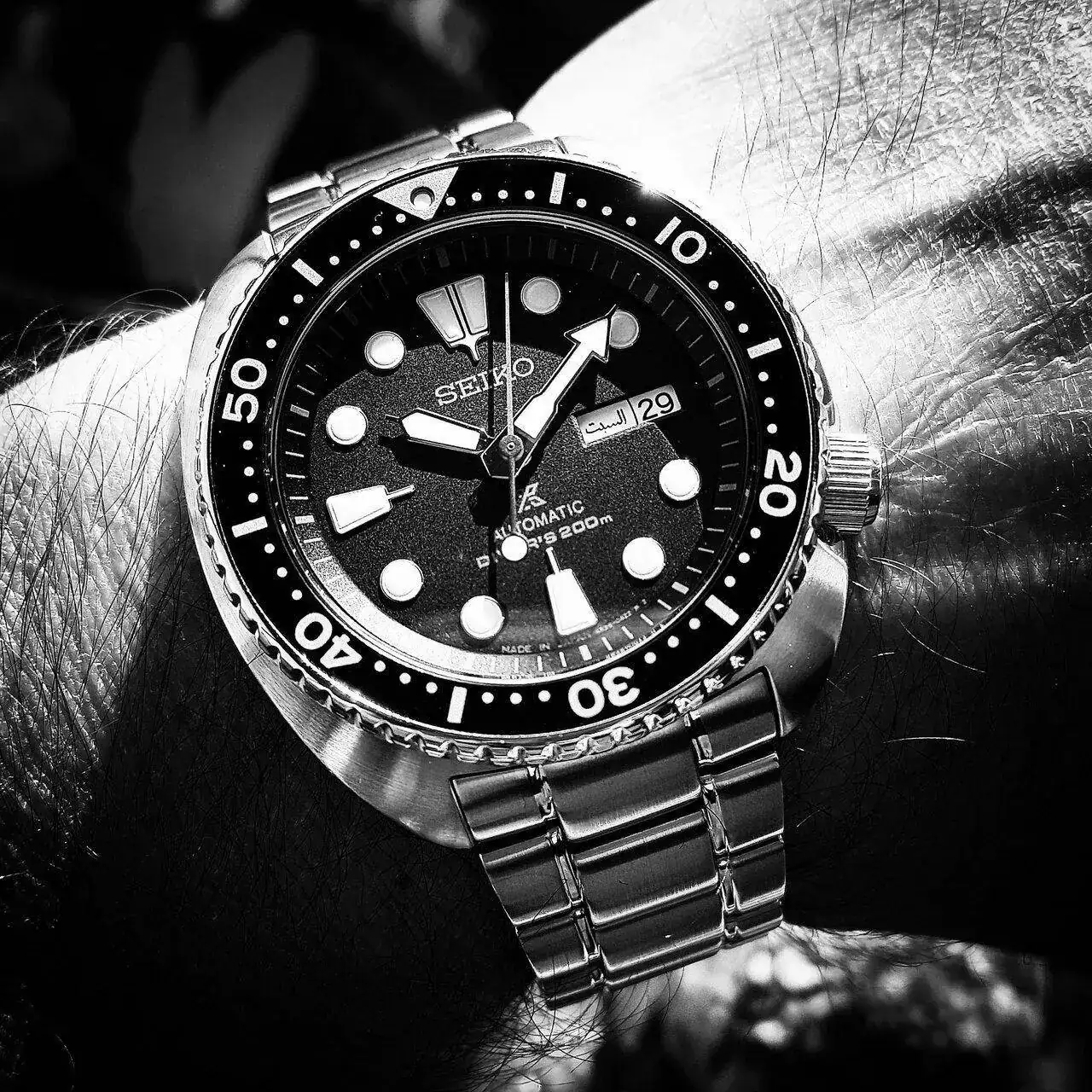 Seiko Prospex SRP775 'Turtle' Cal. 4R36 Auto 200M (ByN).webp