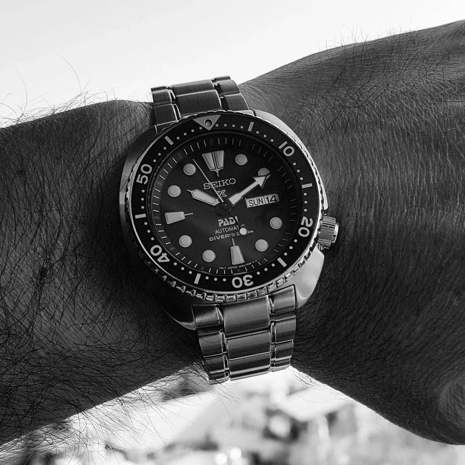 Seiko Prospex SRPA21 'Turtle' PADI Cal. 4R36 Auto 200M (B&W).webp
