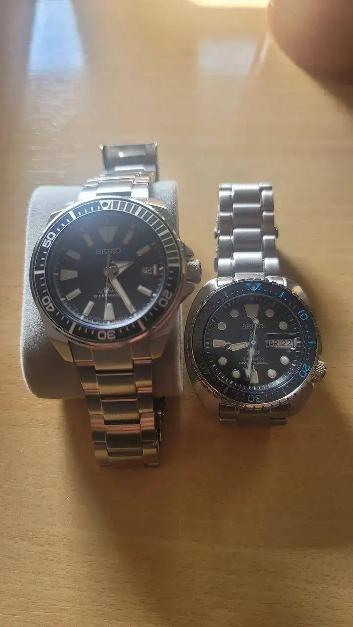 Seiko Samurai y King Turtle.webp