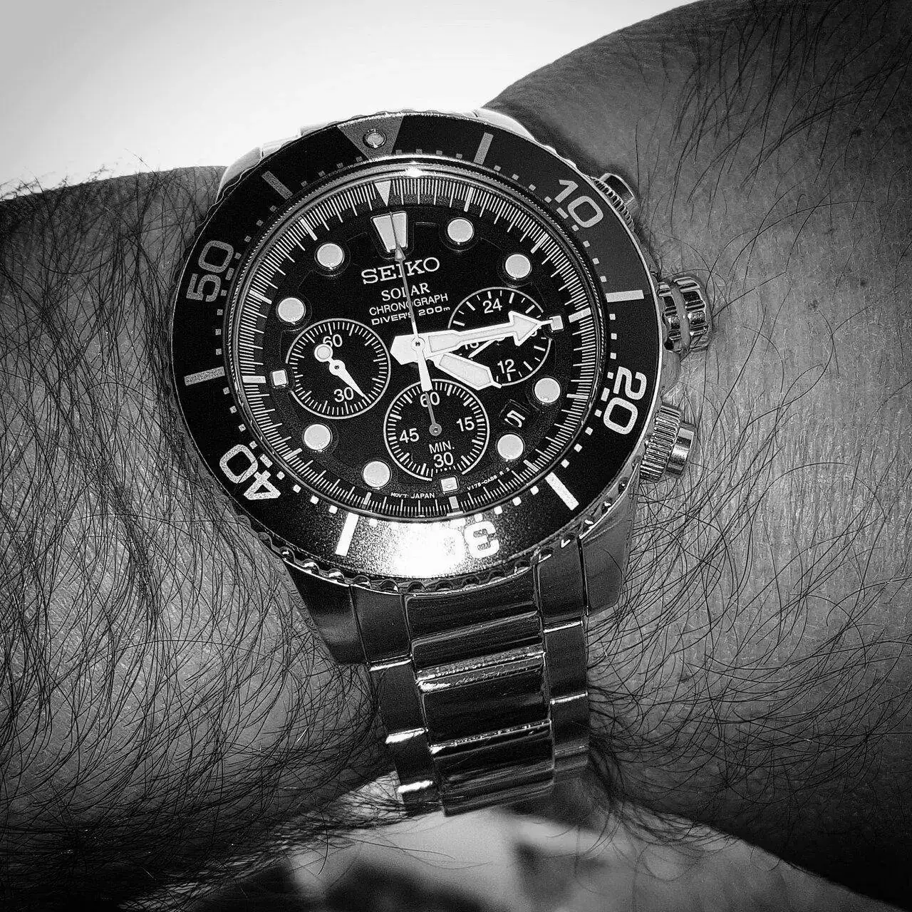 Seiko Solar Daytona Submariner Black  SSC017 200M  (ByN).webp