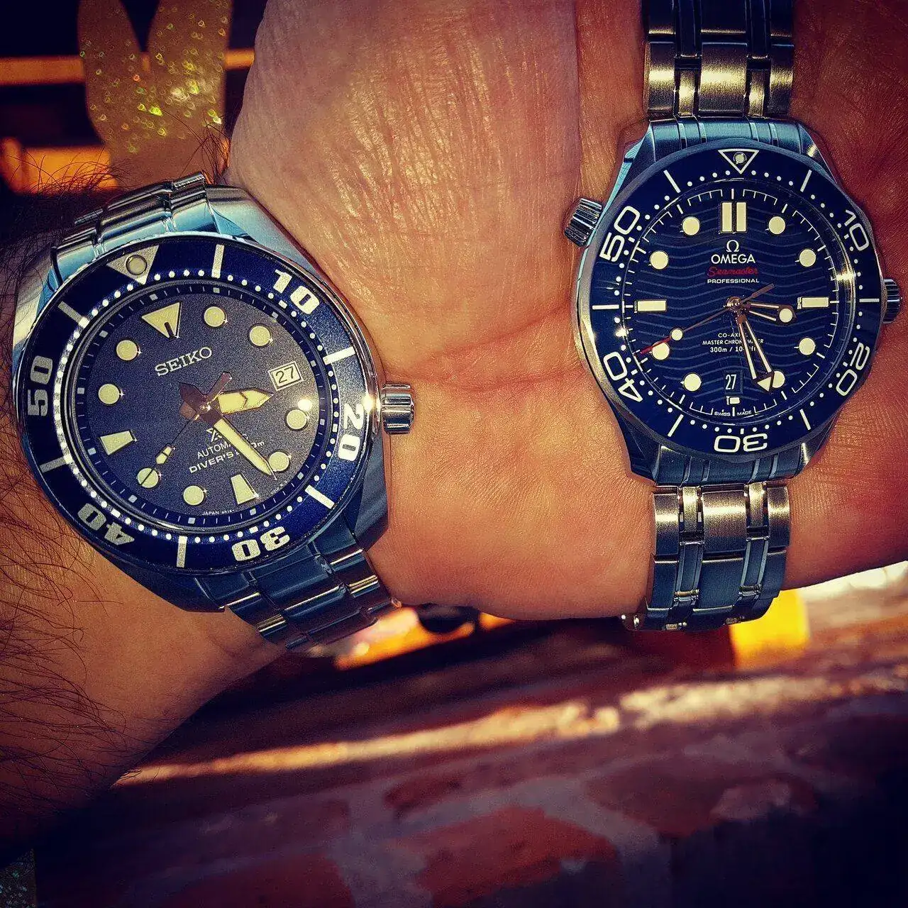 Seiko SUMO & Omega SMP.webp