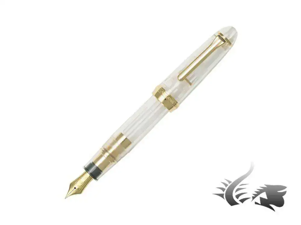 Series-Fountain-Pen-Resin-Demonstrator-Gold-trim-1.webp