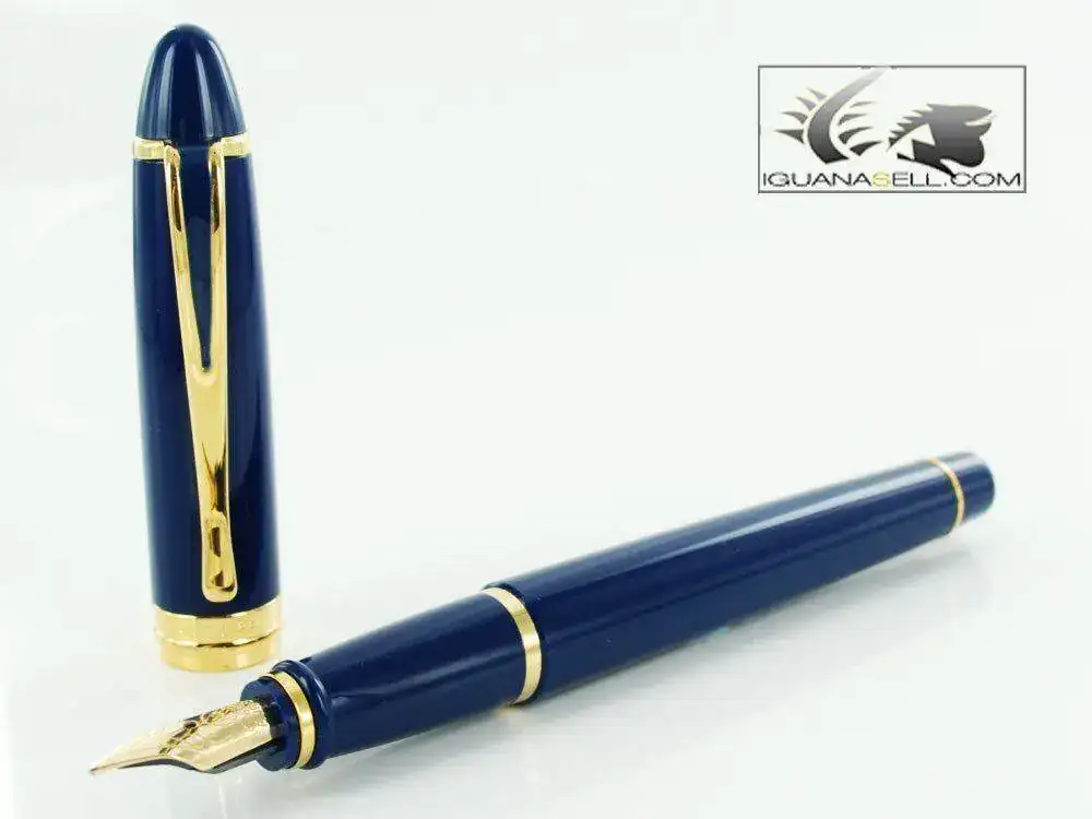 silon-De-Luxe-Fountain-Pen-Blue-Resin-Body-B12BM-1.webp