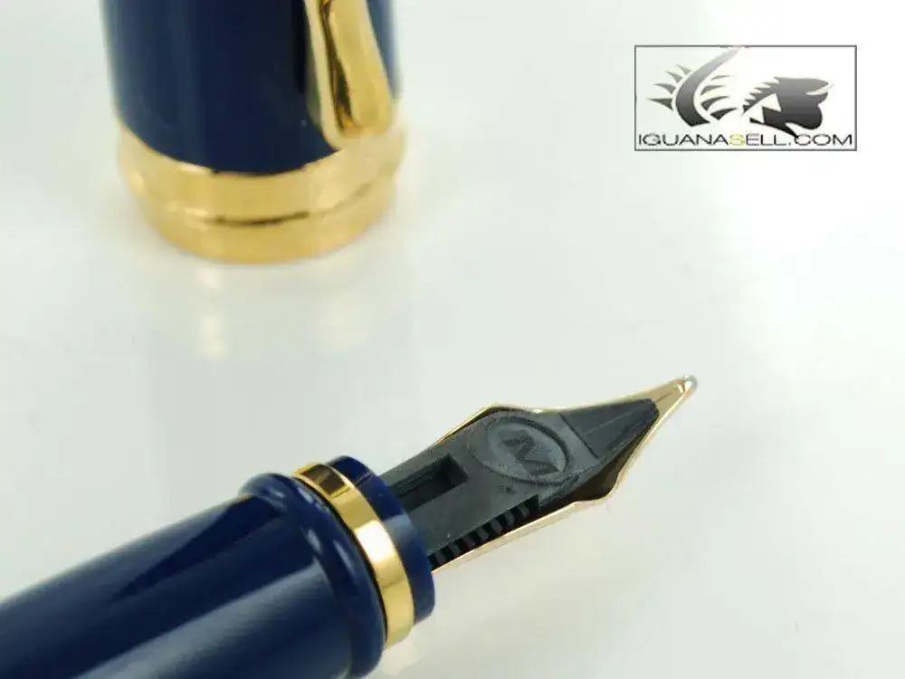 silon-De-Luxe-Fountain-Pen-Blue-Resin-Body-B12BM-6.webp