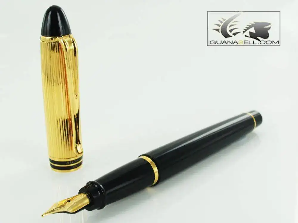 silon-Fountain-Pen-Resin-&-Gold-Plated-Cap-b11DM-1.webp