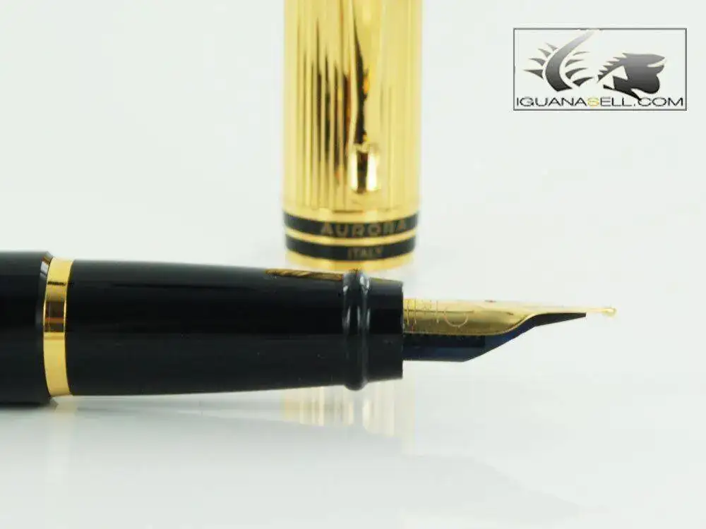 silon-Fountain-Pen-Resin-&-Gold-Plated-Cap-b11DM-7.webp