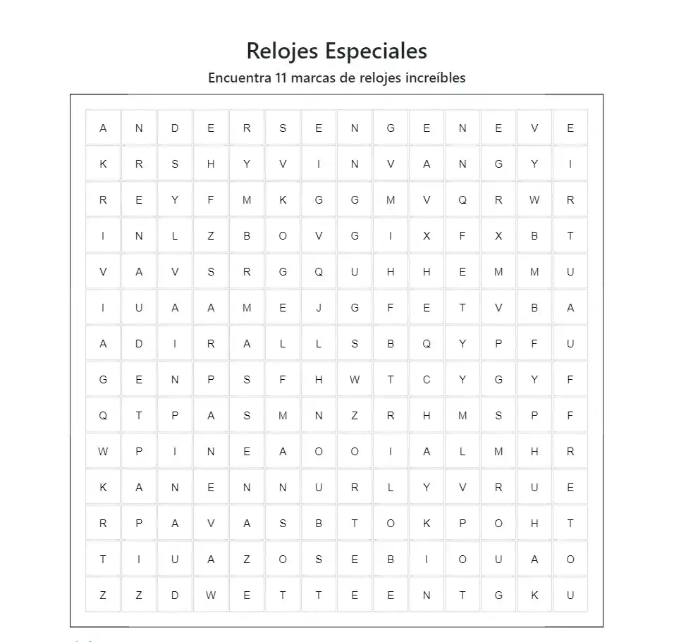 Sopa de letras-Relojes Especiales.webp