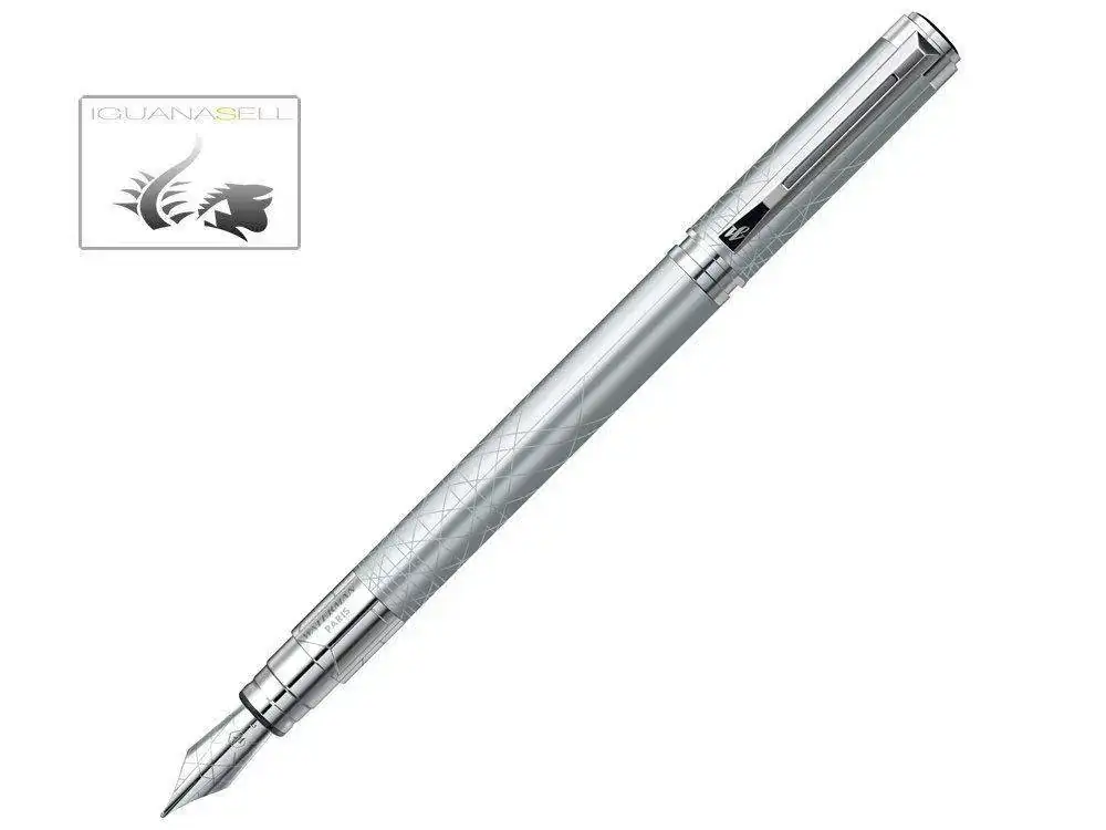 spective-Fountain-Pen-Lacquer-Chrome-trim-Silver-1.webp