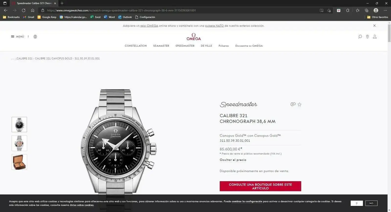 Speedy 321 Canopus gold.webp