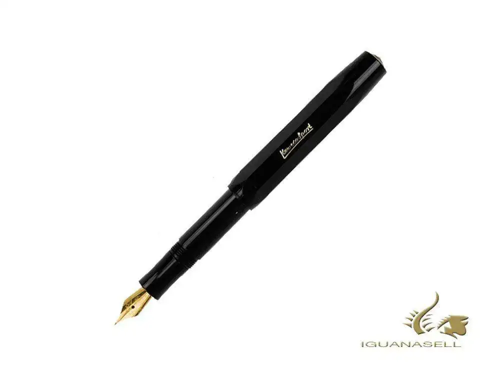 Sport-Fountain-Pen-Resin-Black-Polished-PVD-gold-2.webp