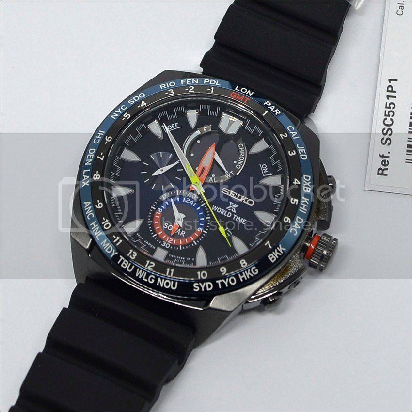 Seiko SSC551P1 Sea Prospex World Time Solar Chronograph Zafiro. Edición  Especial | Relojes Especiales, EL foro de relojes