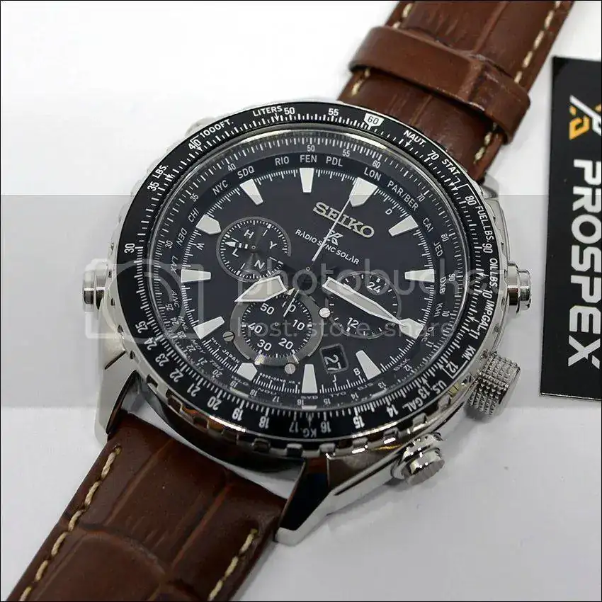 Fantástico Seiko Sky SSG005P1 Radiocontrolado Solar World Time Chronograph  | Relojes Especiales, EL foro de relojes