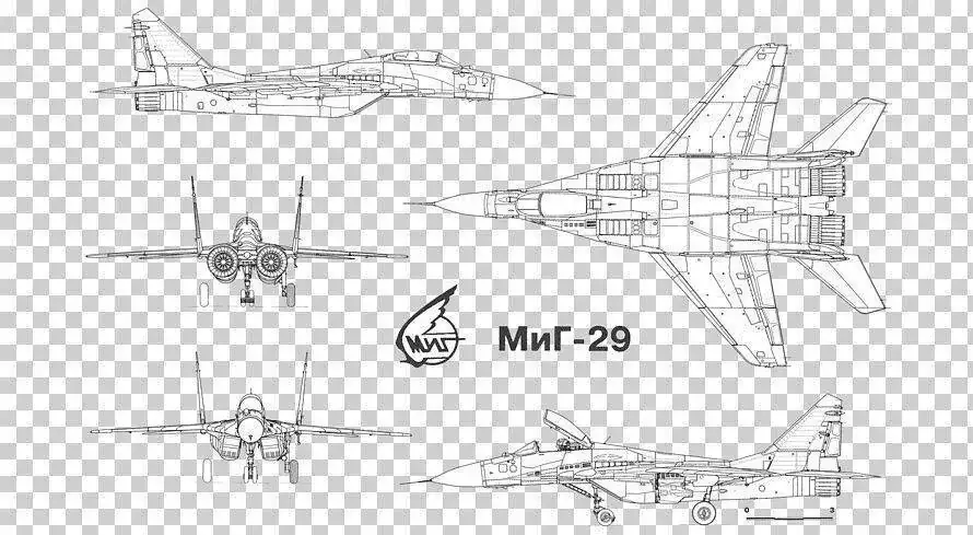 sticker-png-mikoyan-mig-29-mikoyan-gurevich-mig-25-fighter-aircraft-fourth-generation-jet-figh...png