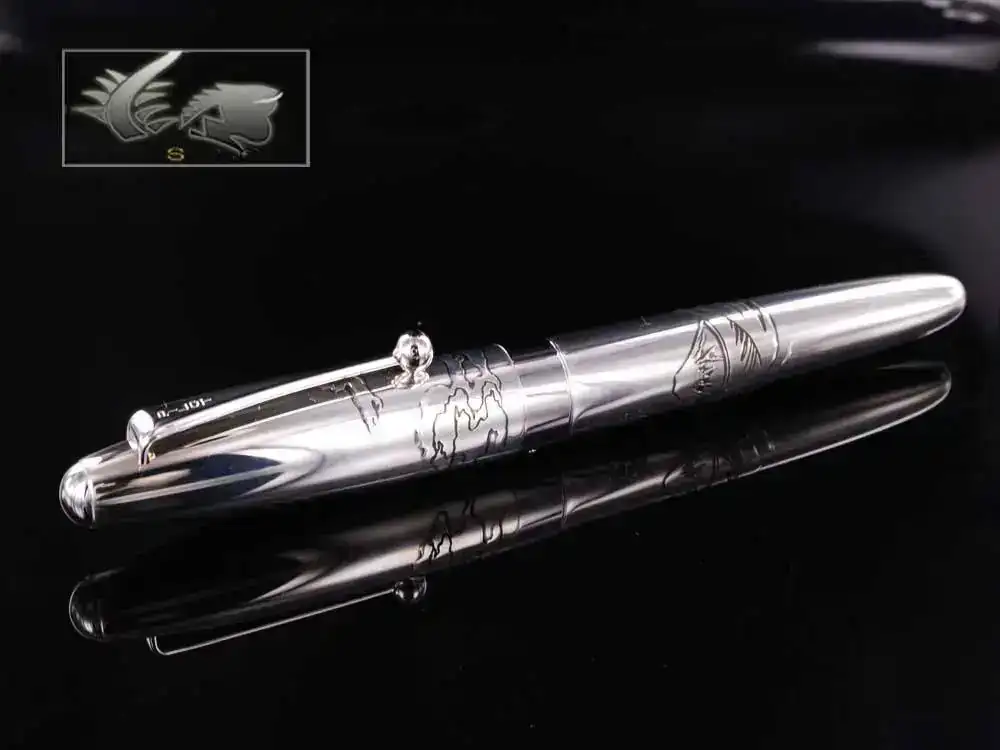 t-Fuji-&-Wave-Ster.-Silver-Fountain-Pen-NAM60685-2.webp