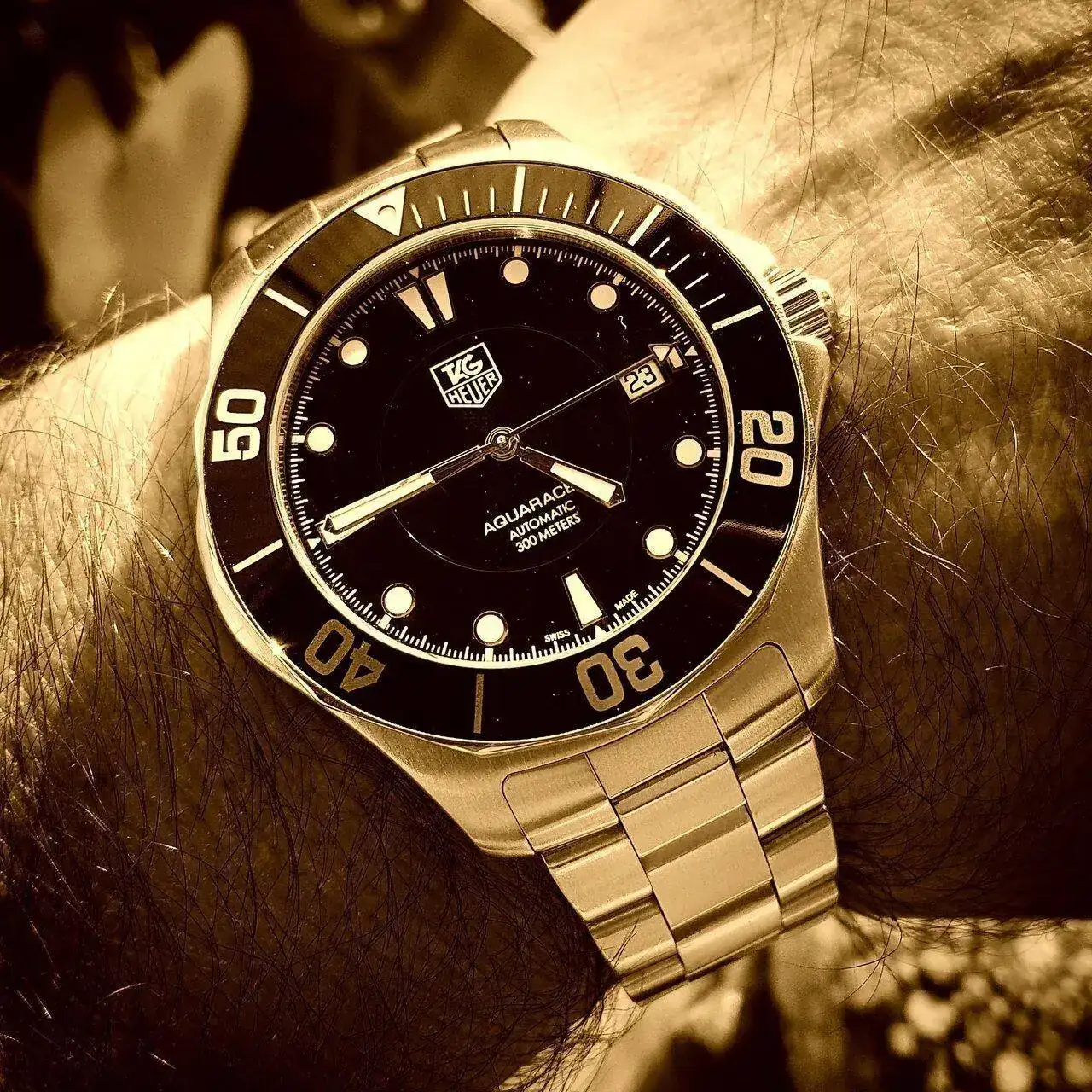 Tag Heuer Aquaracer 41mm 300M Cal. 5 Ref.  WAB 2010-BA0804 (Sepia).webp