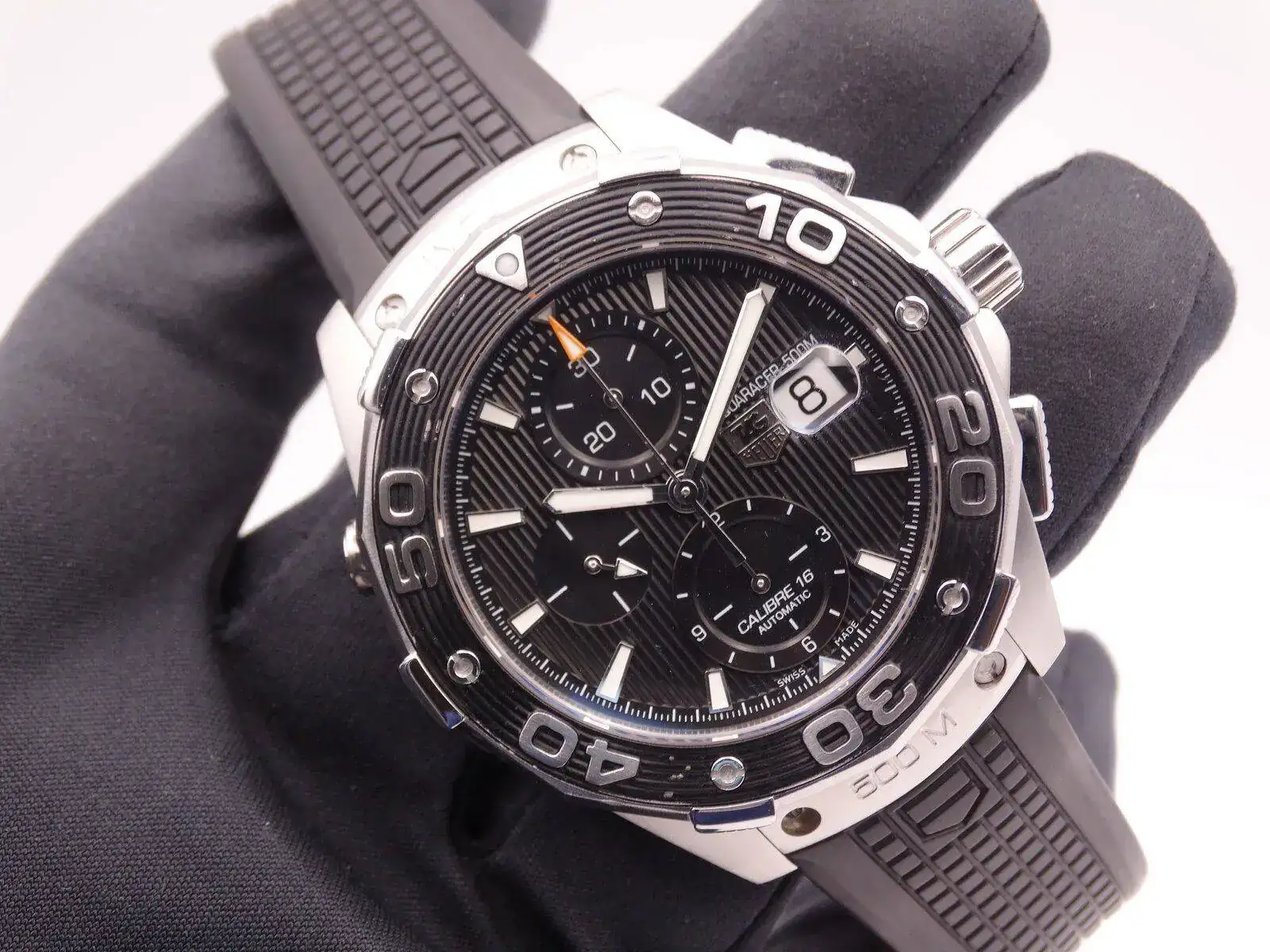 Tag heuer aquaracer 500m chronograph new arrivals