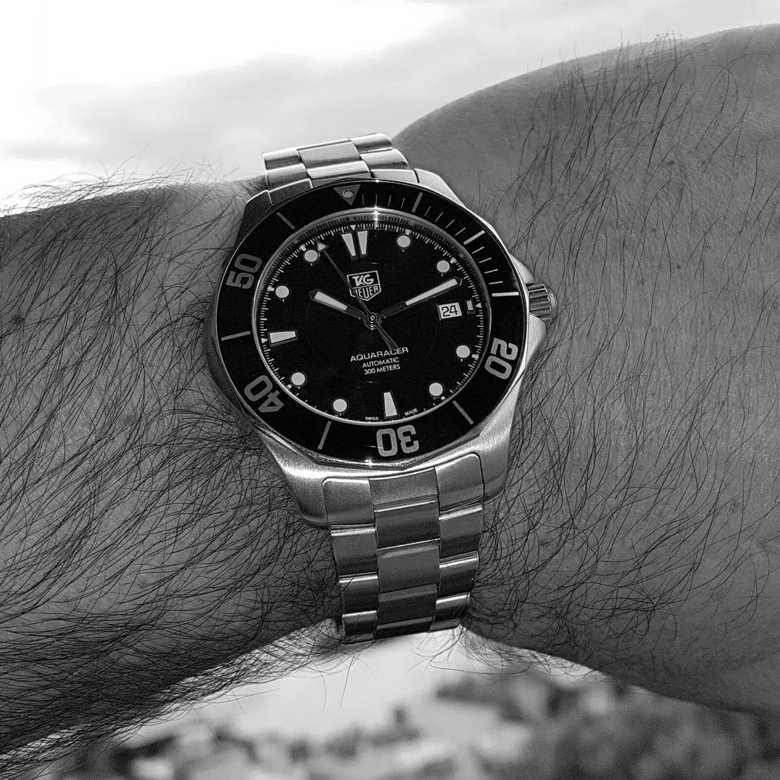 Tag Heuer Aquaracer Automatic WAB 2010-BA0804 41 mm (ByN).webp