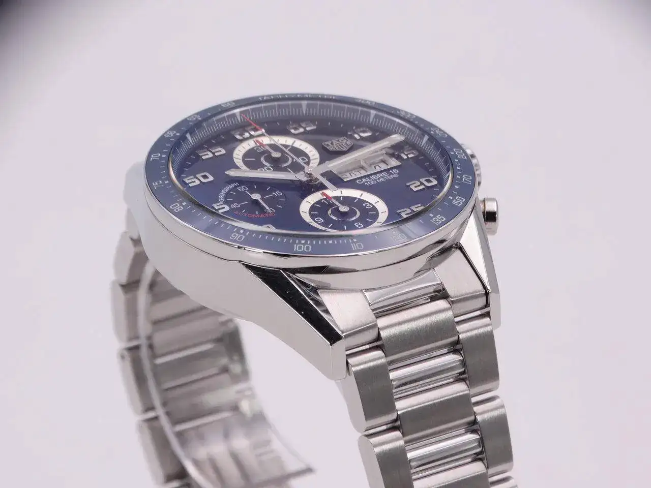 Tag Heuer Carrera Calibre 16 Chronograph Blue 01314.JPG