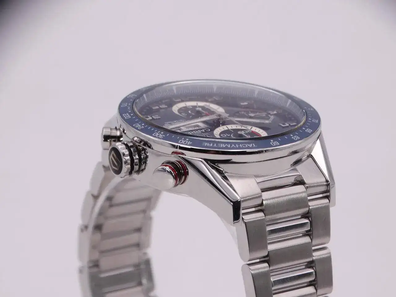 Tag Heuer Carrera Calibre 16 Chronograph Blue 01316.JPG